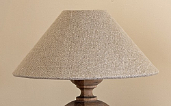 Lamp Shade in Thick Natural Linen