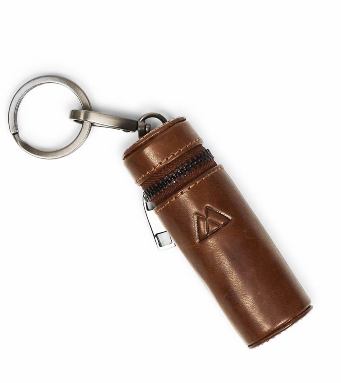 Leather Lipstick Holder Keyring
