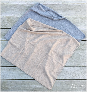 Small Poncho in Softest Warm Cashmere Merino