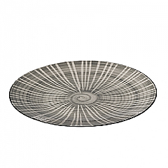 Broste Copenhagen Grey Modern Dessert Plate